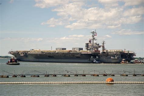 Uss John C Stennis Departed Norfolk For Newport News To Begin Rcoh