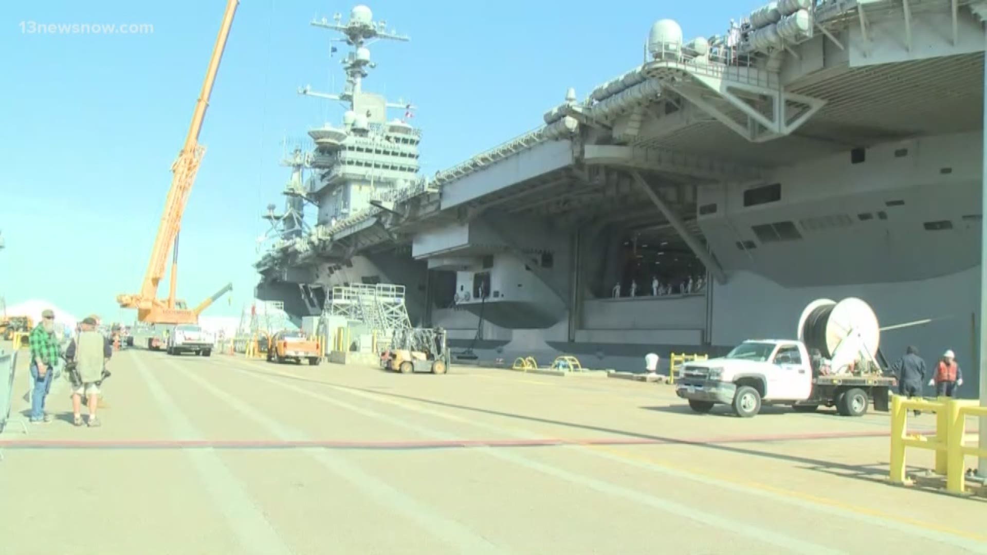 Uss John C Stennis Makes Naval Station Norfolk Its New Homeport