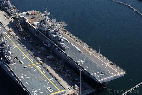 US Navy's USS Tripoli LHA 7 Amphibious Assault Ship