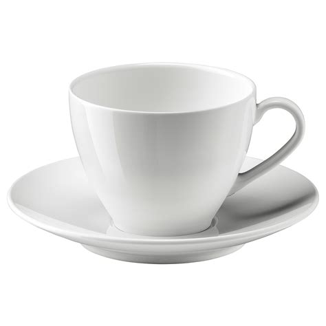 V Rdera Coffee Cup And Saucer White Ikea Coffee Cups And Saucers