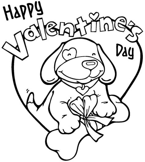 Valentine Coloring Pages For Kindergarten At Getdrawings Free Download