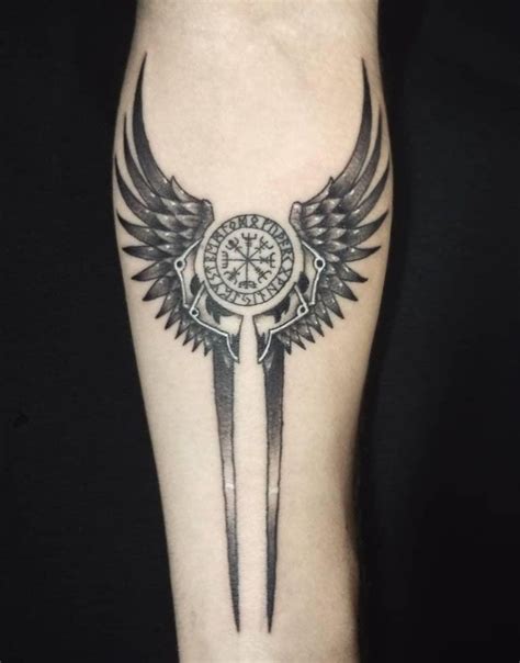 Valkyrie Tattoo Forearm