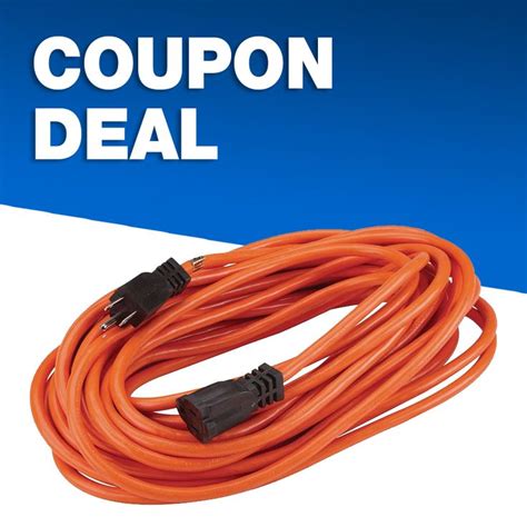 Vanguard 50 Ft X 14 Gauge Indoor Outdoor Extension Cord For 19 99