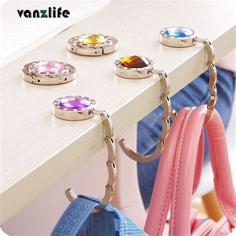 Vanzlife Portable Bag Hook Table Edge Wrapping Machine Creative Round