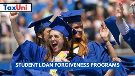 Various Kind Of Student Loan Forgiveness Programs Available