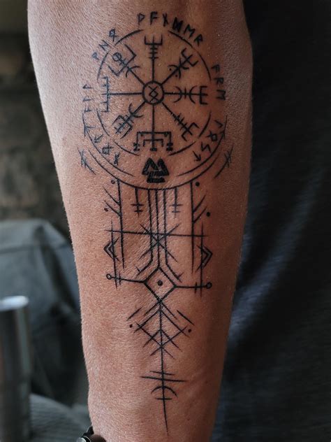 Vegvisir Tattoo Meaning and Symbolism Explained