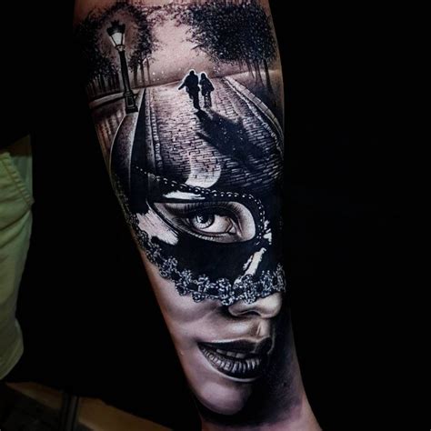 Venetian Mask By Cecil Porter Tattoos