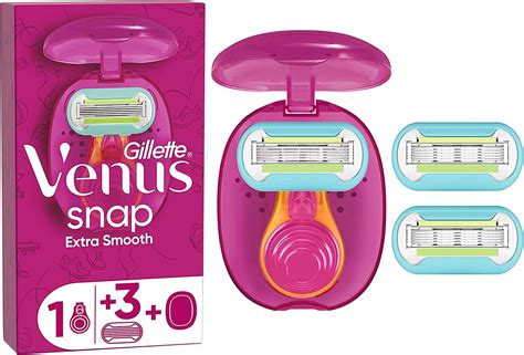 Venus Extra Smooth Snap Razor 3 Blades