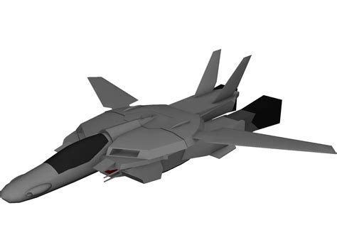 Veritech Fighter 3D Model 3Dcadbrowser