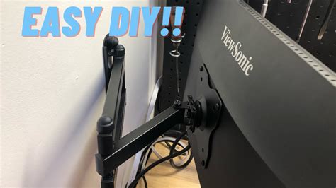 Vesa Mount Install Guide Easy Diy Youtube