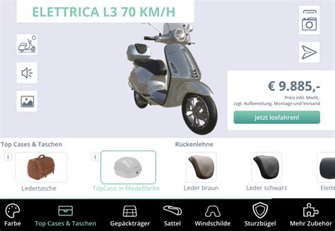 Vespa 3D Konfigurator Erstelle Deinen Traum Vespa Mag