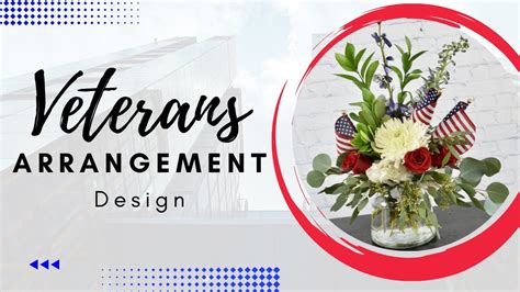 Veterans Day Flower Design Flowers By The Bunch Youtube