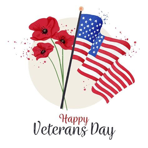 5 Ways to Draw Veterans Day Flowers