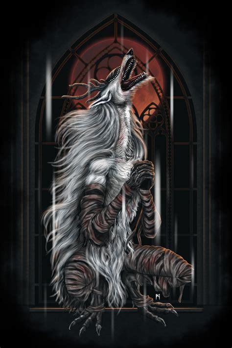 Vicar Amelia Miguel Firewolf Bloodborne Art Bloodborne Fantasy Monster