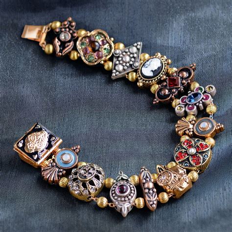 Victorian Charm Bracelet Antique Charm Bracelet And Charms