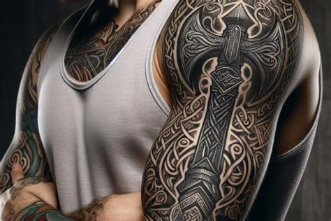 Viking Axe Tattoos For Men Both Men And Women Love To Have Viking