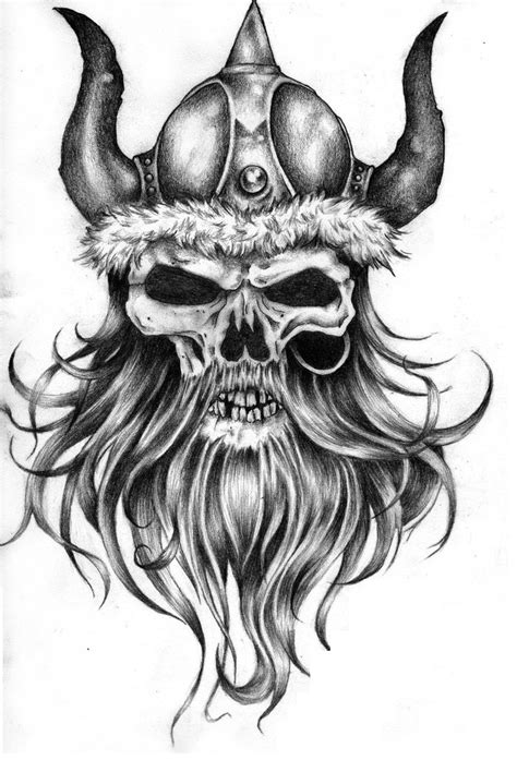 7 Viking Skull Tattoo Designs to Inspire