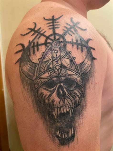 Viking Skull Tattoo