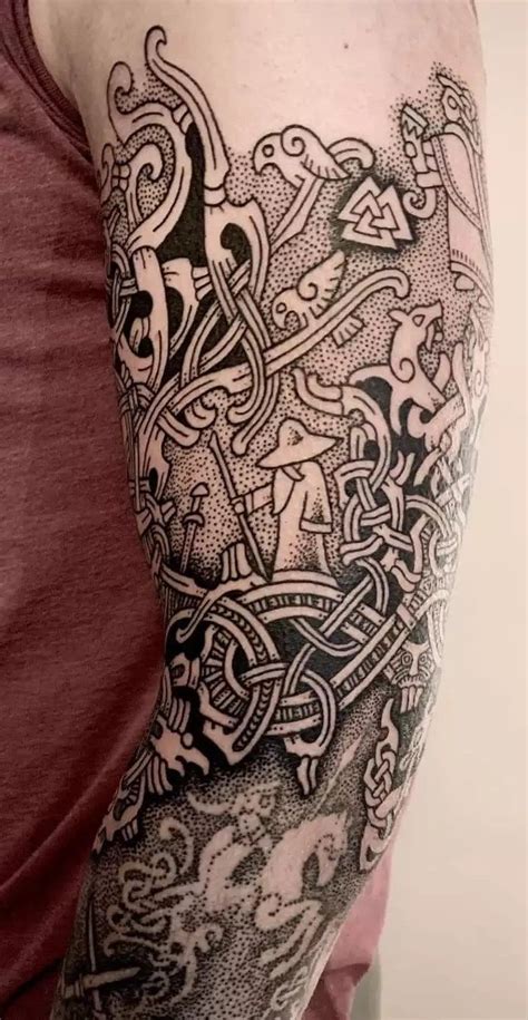 Viking Tattoo Designs Meanings Did Vikings Have Tattoos