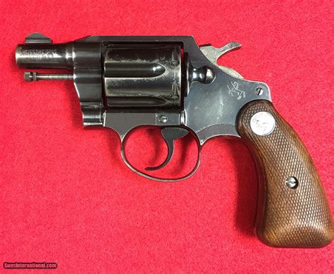 Vintage Colt Detective Special 2Nd Issue 38 Mfg In 1956