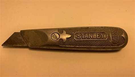 Vintage Early Stanley No 199 Fixed Blade Box Cutter Utility Etsy