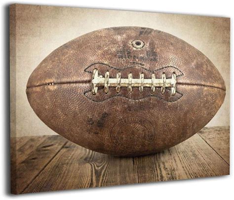 Vintage Football Wall Art