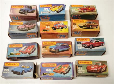 Vintage Matchbox Car Collection In Original Boxes Branded Matchbox Toys Amp Models