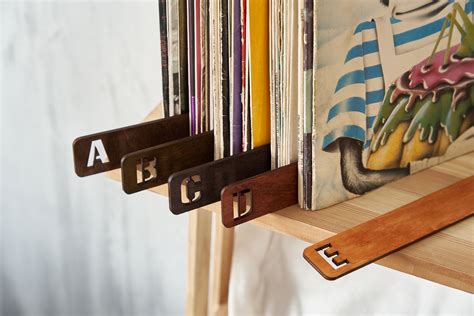 Vinyl Record Divider Record Dividers Vinyl Record Storage Handmade Album Alphabet Dividers