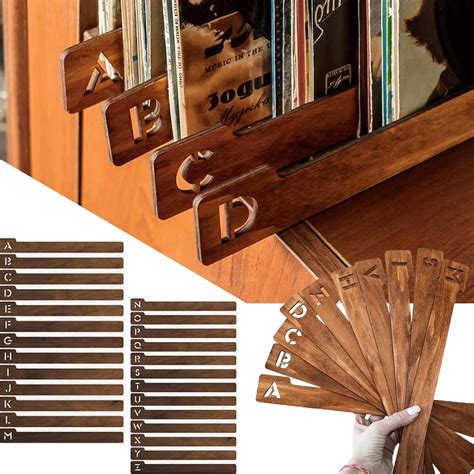 Vinyl Record Dividers Organize Your Record Collection With The A Z Lp