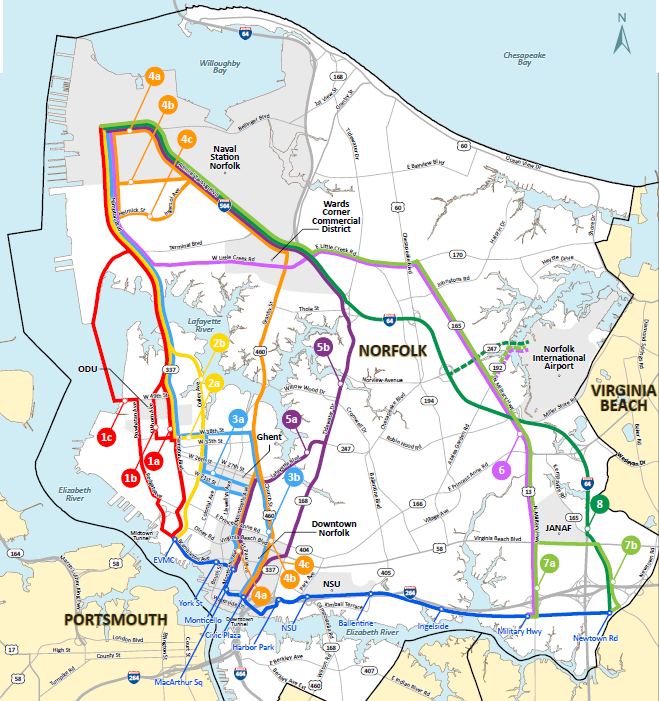 Virginia Army Bases Map Locator