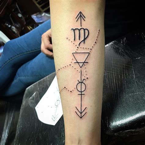 Virgo Zodiac Tattoos Men