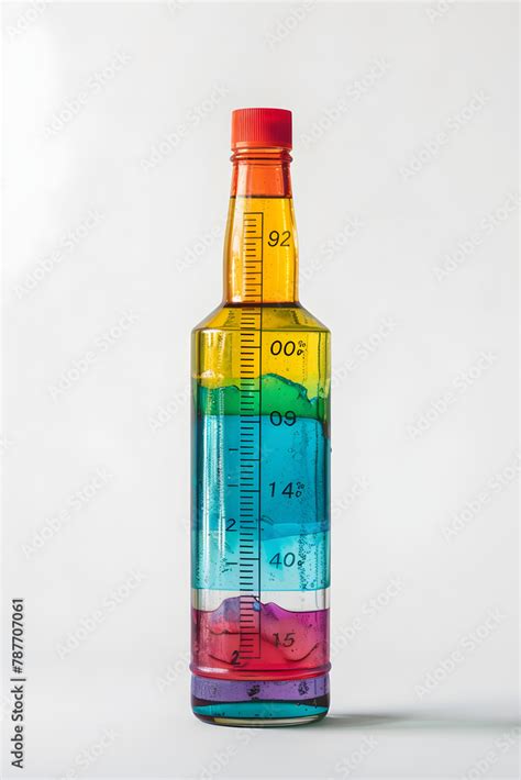 Visual Representation Of Fluid Ounces To Liters Conversion An