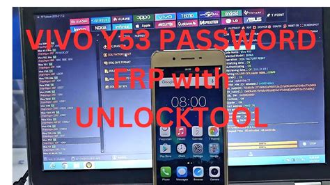 Vivo Y53 1606 Unlock By Unlocktool Remove Pin Vivo Y53 Via