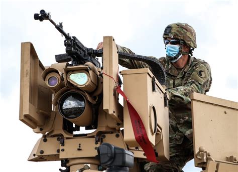 Vng Soldiers Train On Crows Remote Weapons System National Guard