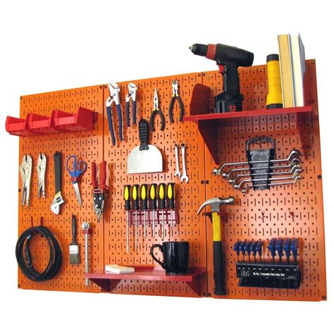 Maximize Storage with Wall Control Pegboard