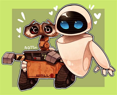 Wall E And Eve Art