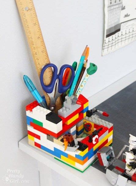 Wall Mounted Desk Tutorial Lego Projects Lego Activities Lego Room