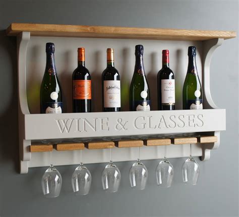 Wall Mounted Wine Glass Holder for Modern Homes