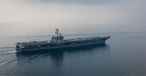 War News Updates U S Navy Deploys The Aircraft Carrier Uss John C