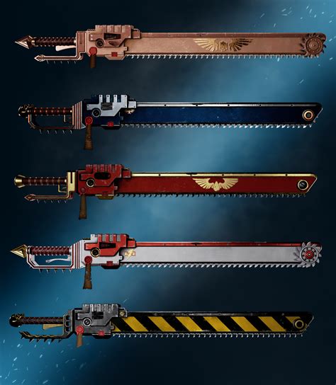 5 Ways to Wield a Warhammer 40k Chainsword