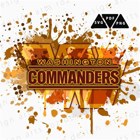 Washington Commanders Logo Svg Etsy