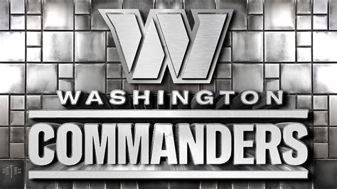 Washington Commanders Steel 3 Washington Redskins Football Nfl Washington Commanders