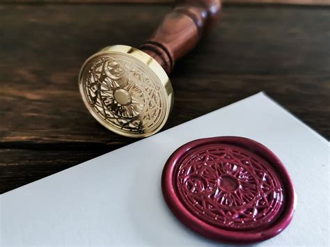 Wax Seal Stamp Magic Arraysealing Wax Stamp Witchcraft Magic Etsy