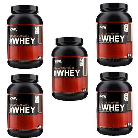 Way Protein Gold Standard 5Kg Optimum Nutrition Refil R 330 45 Em