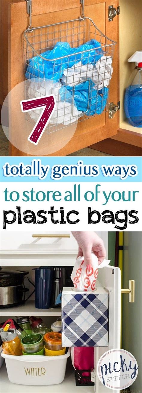 Ways To Store Plastic Bags Best Or Easy Creative Clever Diy