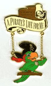 Wdcc Juan The Barker Bird Peg Leg Pete Pirate Of The Caribbean