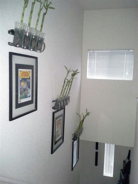 We Added These Awesome Plants To Our Stairwell Using Ikea Wine Racks Turned Sideways With