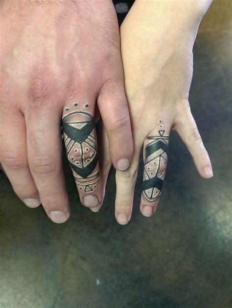 Wedding Ring Tattoos Finger Tattoos Tribal Finger Tattoos Wedding