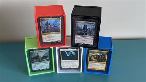 Weekly 3D Prints 93 Magic The Gathering Commander Deck Box Youtube