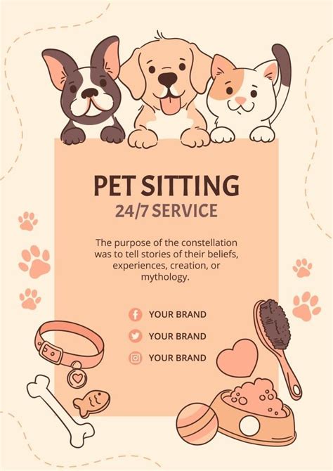 Wepik Free Graphic Design Editor Amp Online Templates Pet Sitting Business Cards Pet Sitting